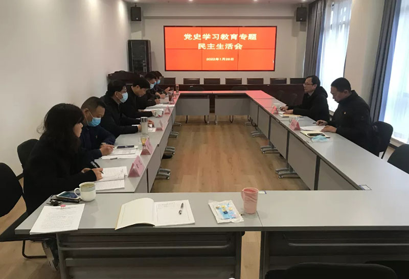 旅商集團(tuán)黨支部召開黨史學(xué)習(xí)教育專題 民主生活會