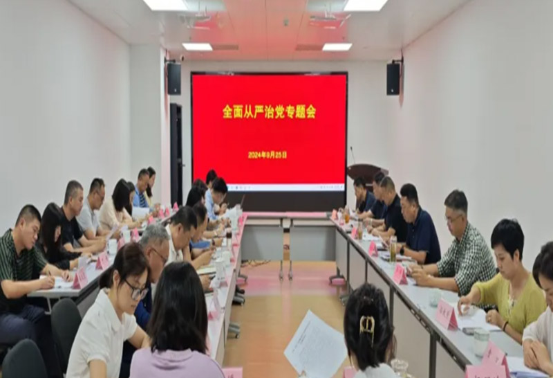 旅商集團召開全面從嚴(yán)治黨專題會