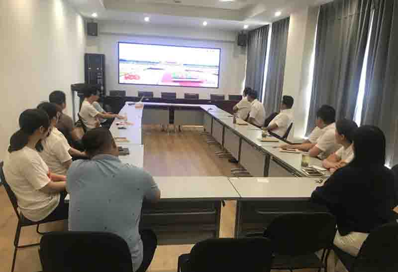 旅商集團黨支部組織收看慶祝中國共產(chǎn)黨成立1